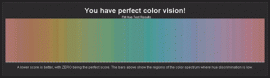 Perfect color vision!