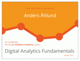 Digital Analtyics Fundamentals...